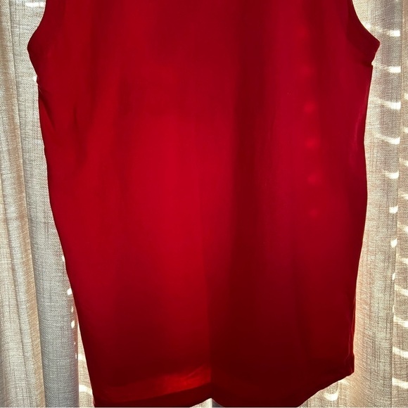 Adidas Red Americana Logo Tank with Contrast Stitching Size Small - Picture 11 of 11